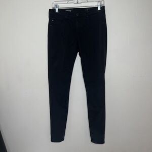 AG Adriano Goldschmied The Legging Ankle Black 28R Super Skinny Denim